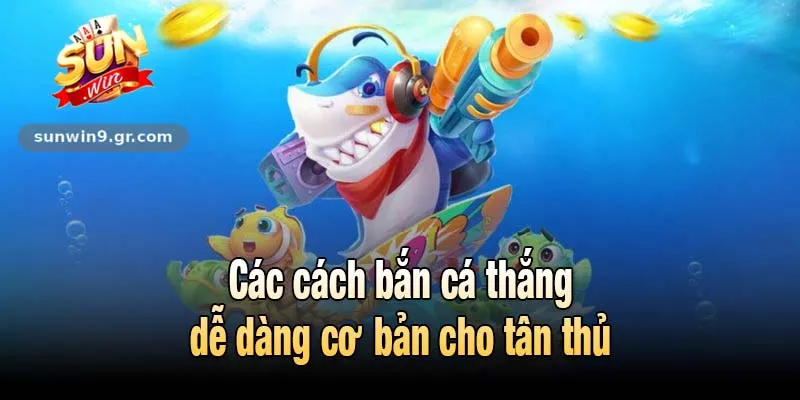Các cách bắn cá thắng dễ dàng cơ bản cho tân thủ