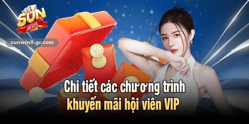 Chi tiết các chương trình khuyến mãi hội viên VIP 