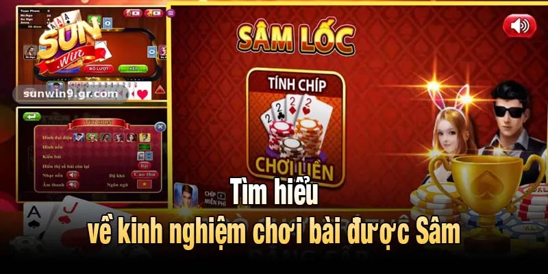 Tìm hiểu về kinh nghiệm chơi bài được Sâm