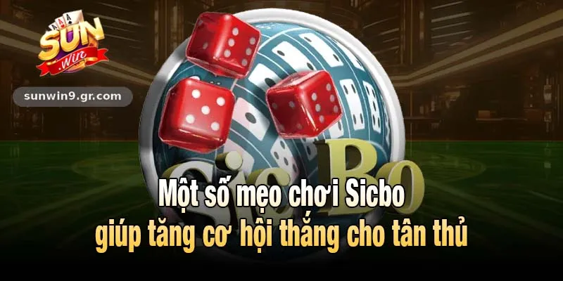 Một số mẹo chơi Sicbo giúp tăng cơ hội thắng cho tân thủ