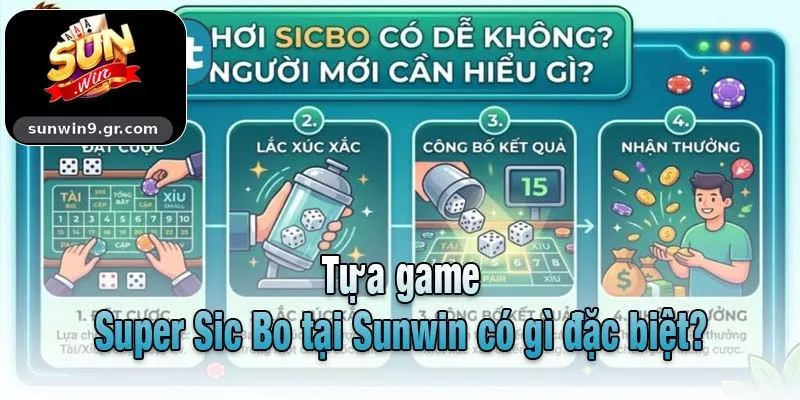 Tựa game Super Sic Bo tại Sunwin có gì đặc biệt?