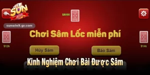 Kinh Nghiệm Chơi Bài Được Sâm